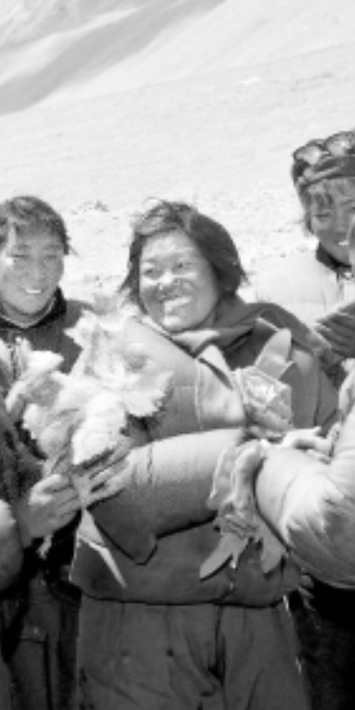 當代中國-當年今日-女性登頂珠峰