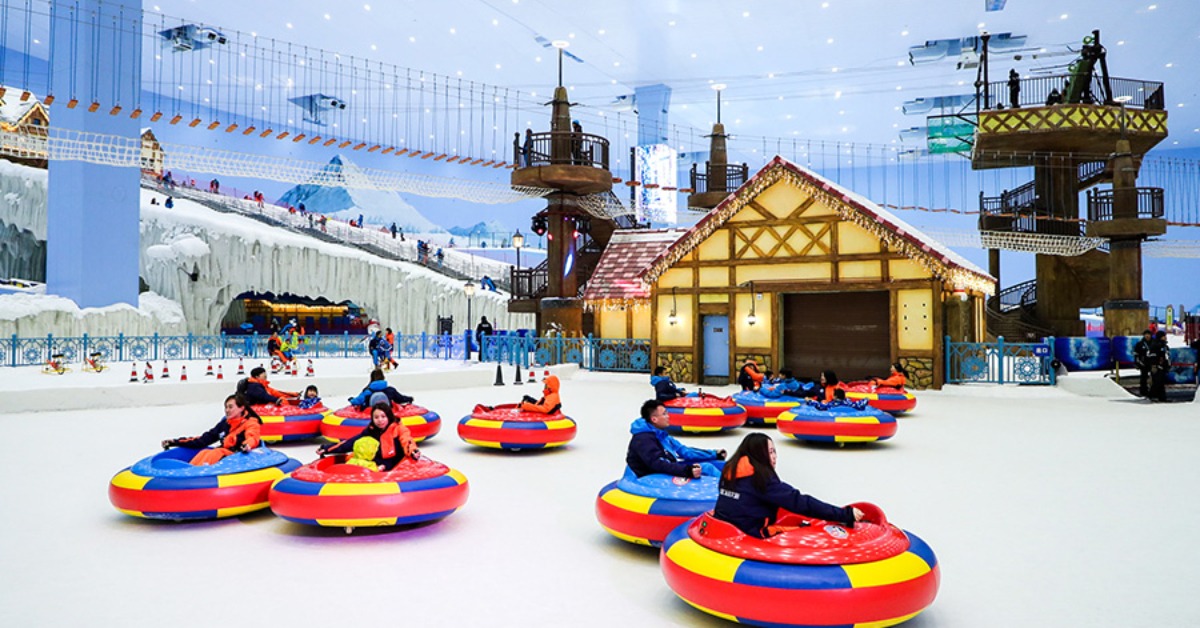 當代中國-旅遊風物-廣州融創雪世界