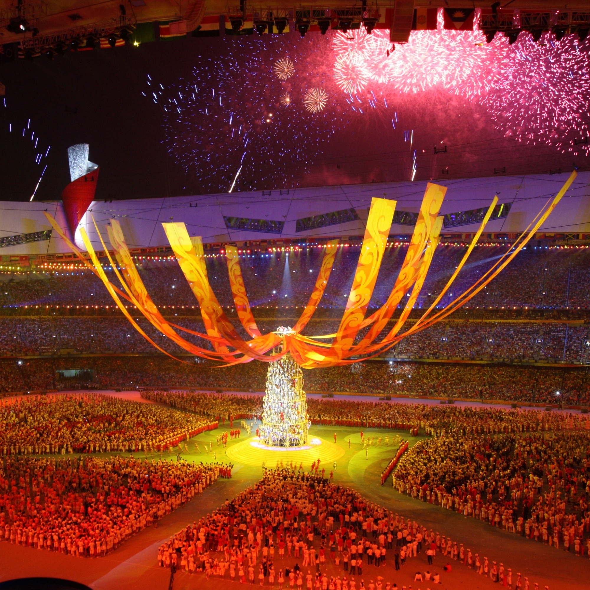 Opening ceremony of Beijing Summer Olympics Today in History Fun