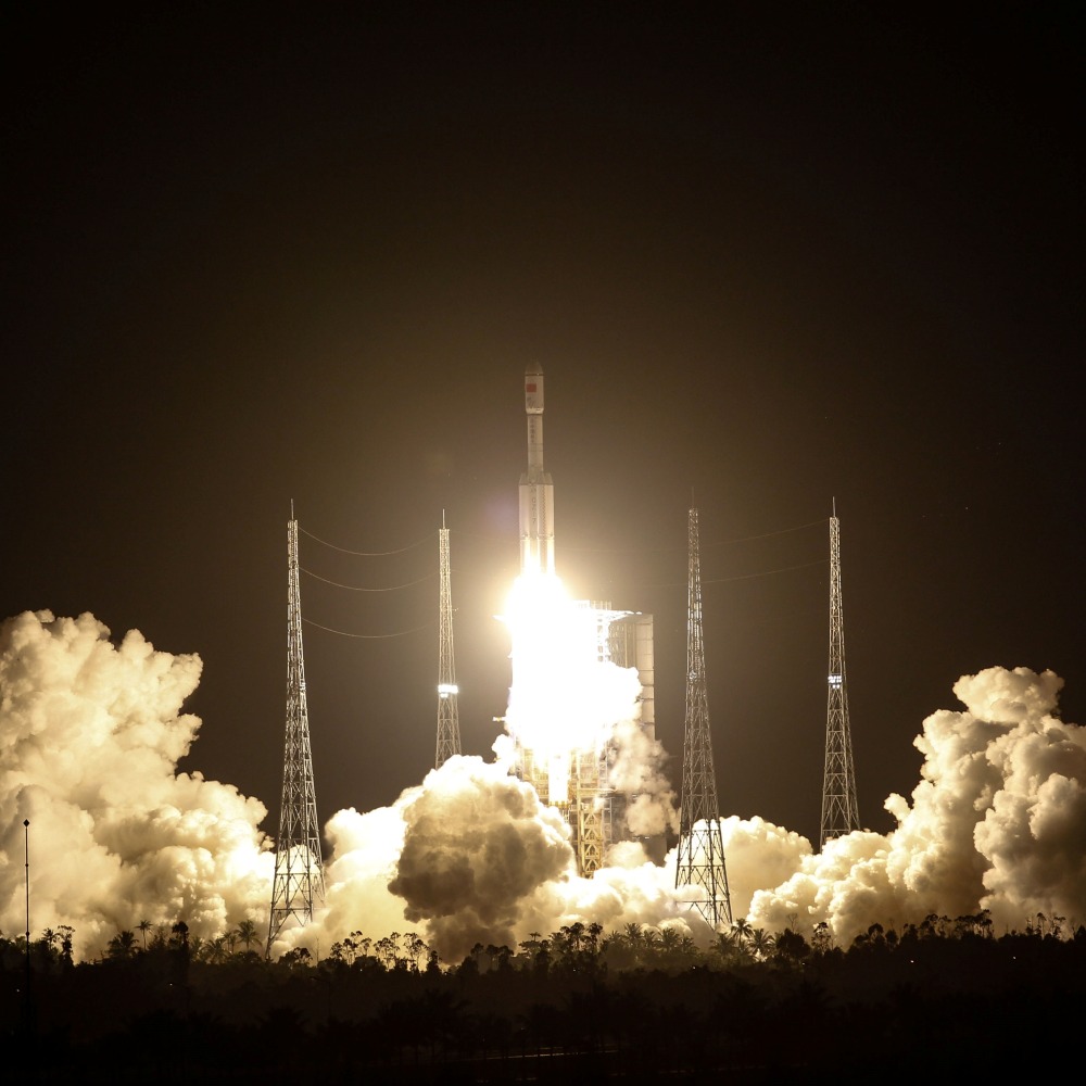 As a Rocket Burns Over Hainan, Beijing's Space Fairy Tale Shows Its Cracks