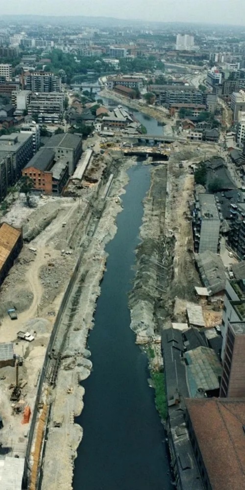 成都府南河整治工程