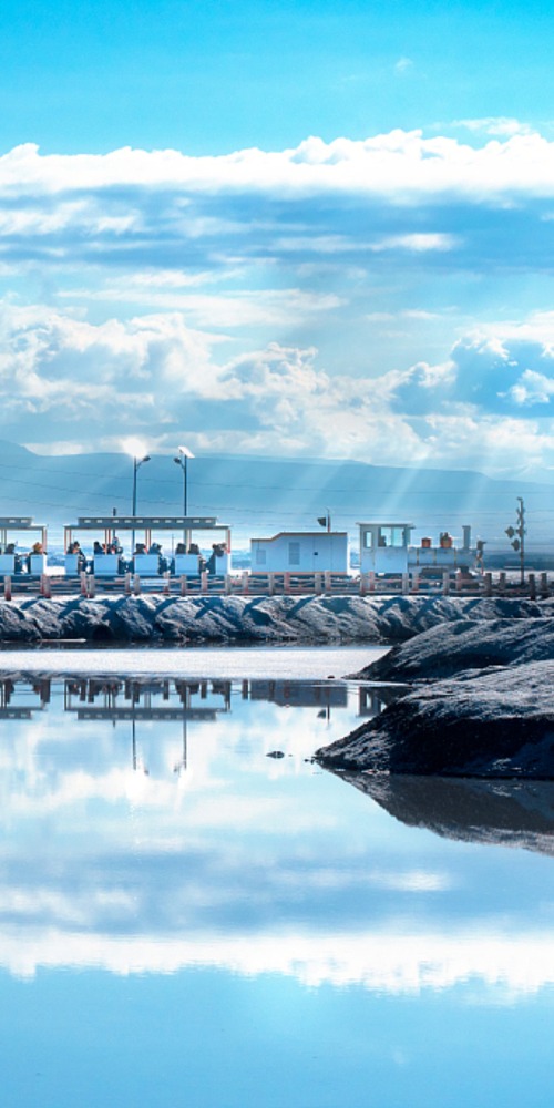 当代中国-旅游风物-茶卡盐湖