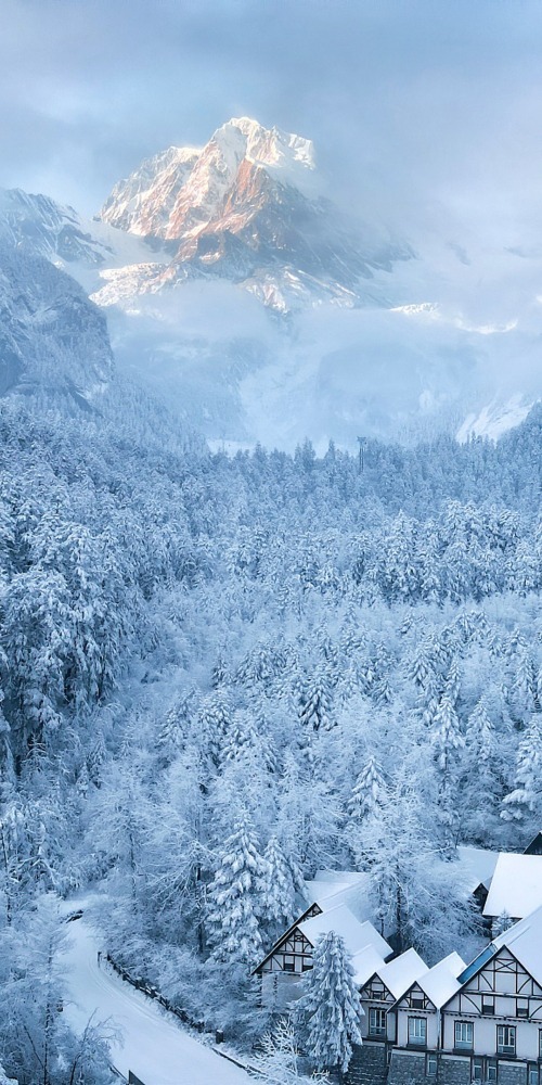 當代中國-旅遊風物-海螺溝