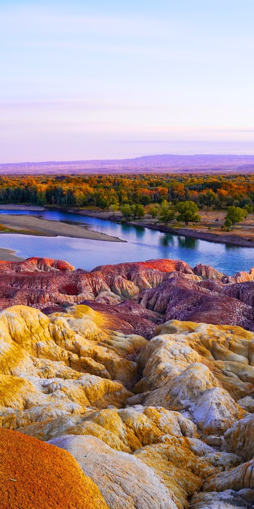 Xinjiang Rainbow Beach