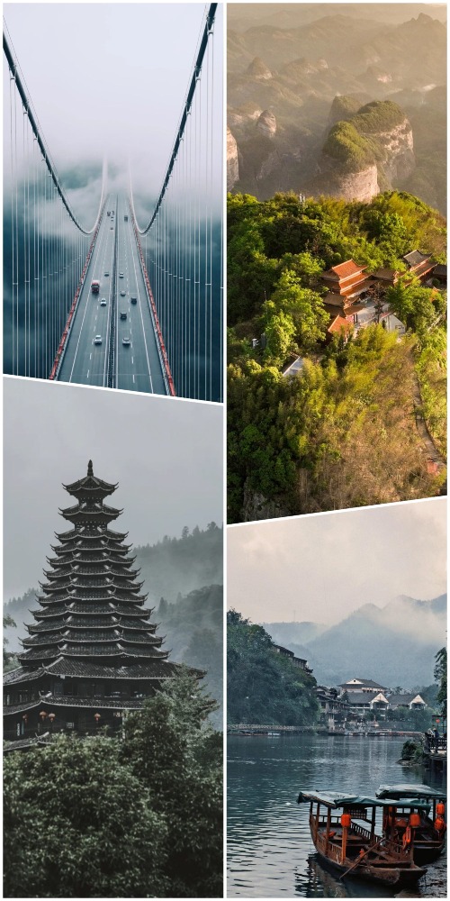 张家界西长途线