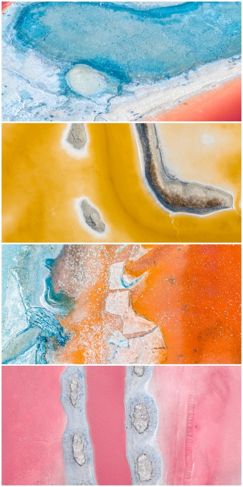 原來在山西省運城市有一個被譽為「中國死海」的鹽湖，運城鹽湖的湖水會隨着氣溫等及礦物變化，呈現五顏六色的變幻美景，令人歎為觀止。