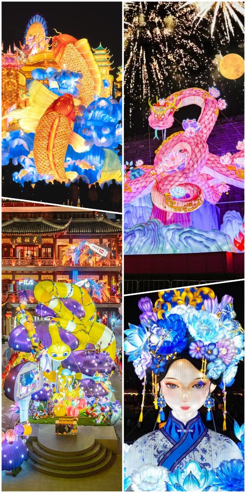 2025全国春节蛇年灯会盘点