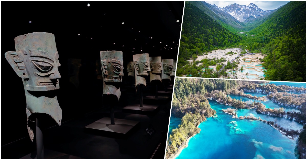 四川三星堆主题列车沿线景点