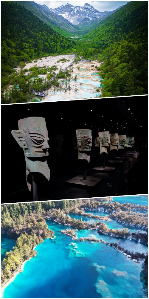 四川三星堆主题列车沿线景点