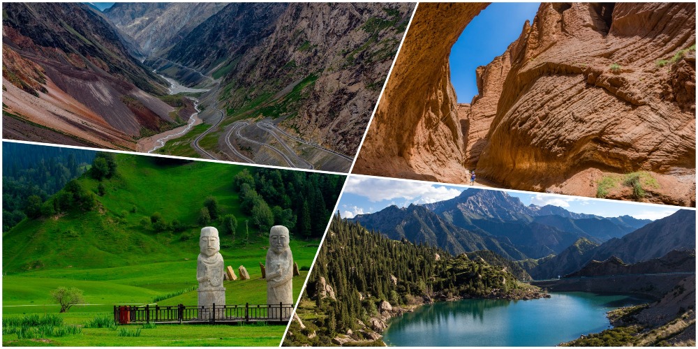 新疆獨庫公路自然奇景