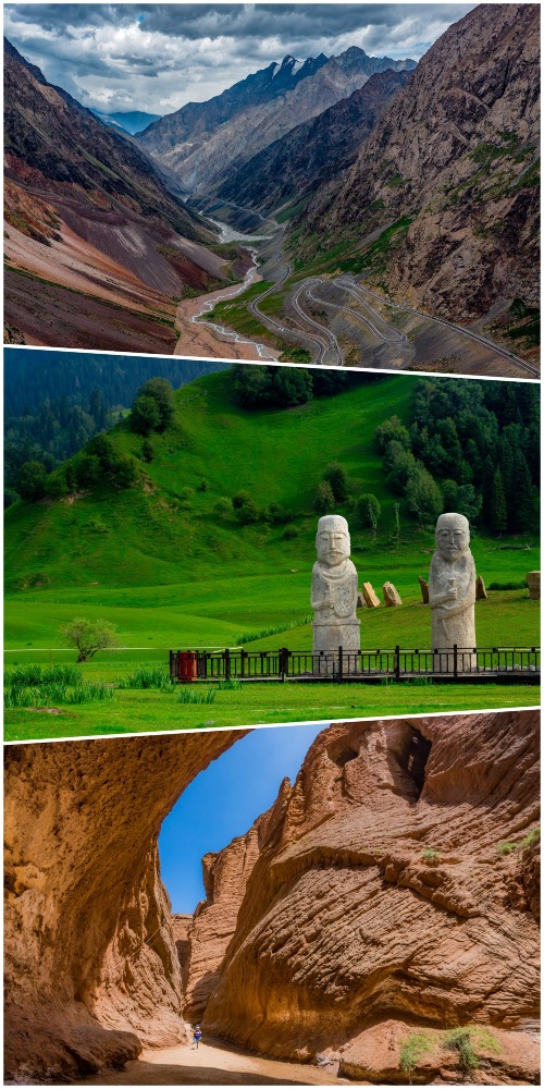 新疆獨庫公路自然奇景