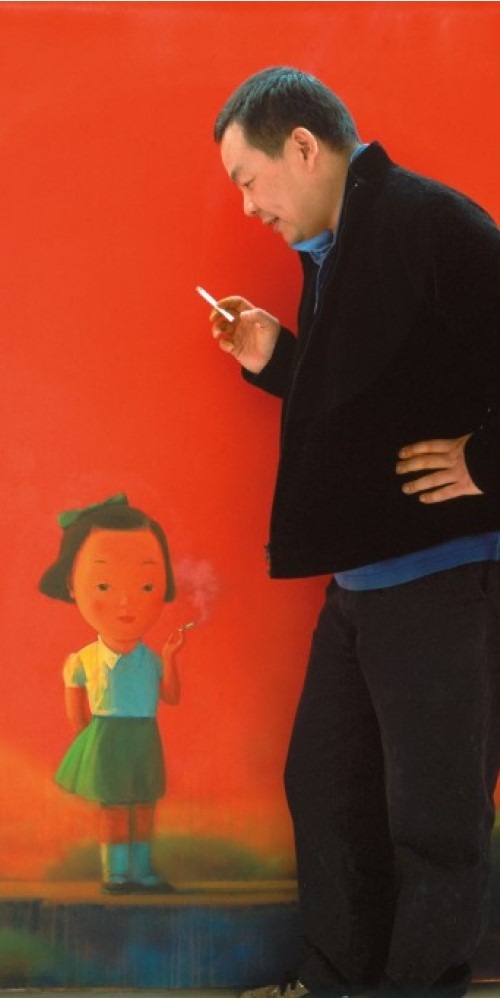 當代中國-中國藝術-劉野的《煙》以5218.2萬港元刷新拍賣紀錄，他個人亦成為2019年最暢銷的中國當代藝術家。